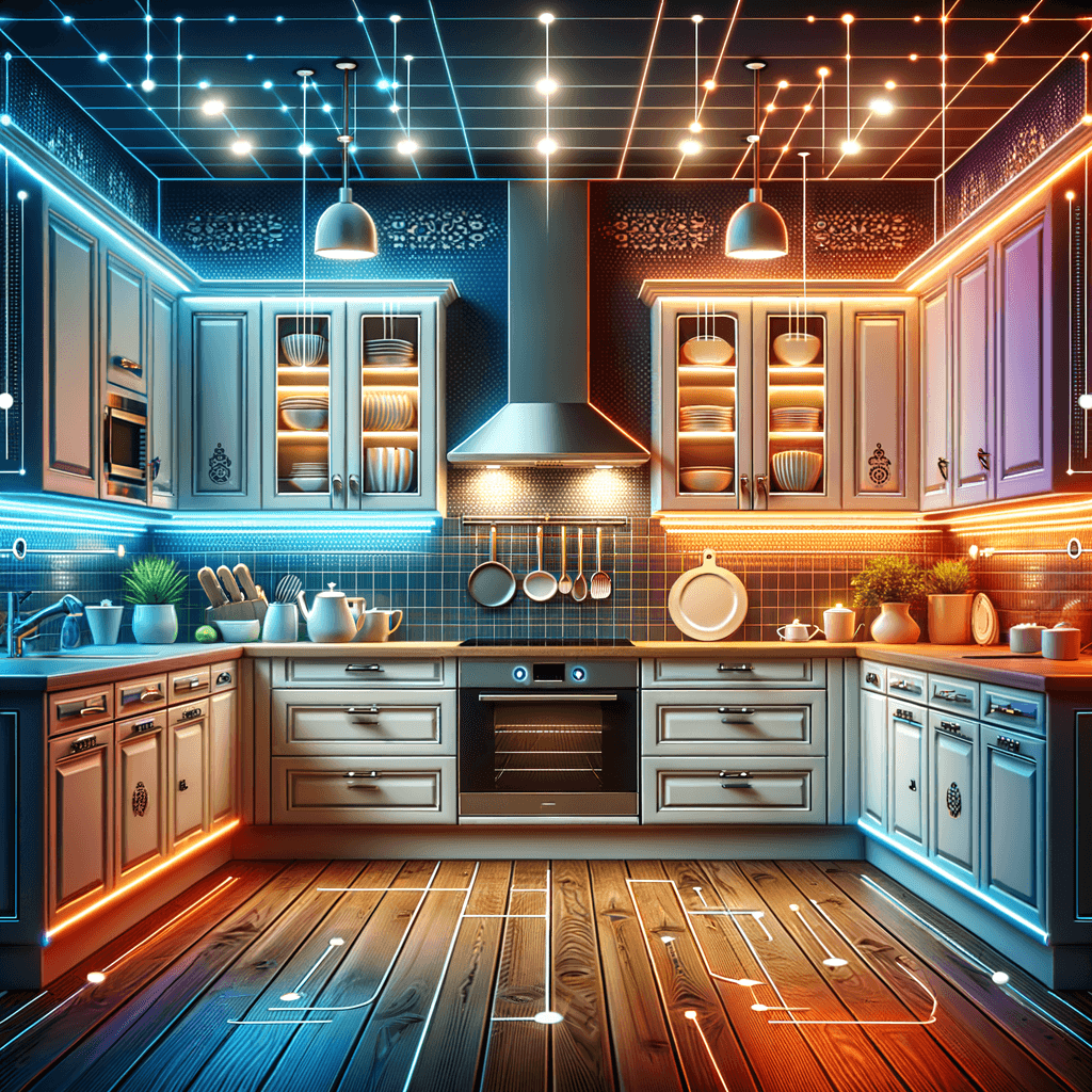 Under-Cabinet Lighting in Kitchen Renovation: Illuminating Functionality and Ambience