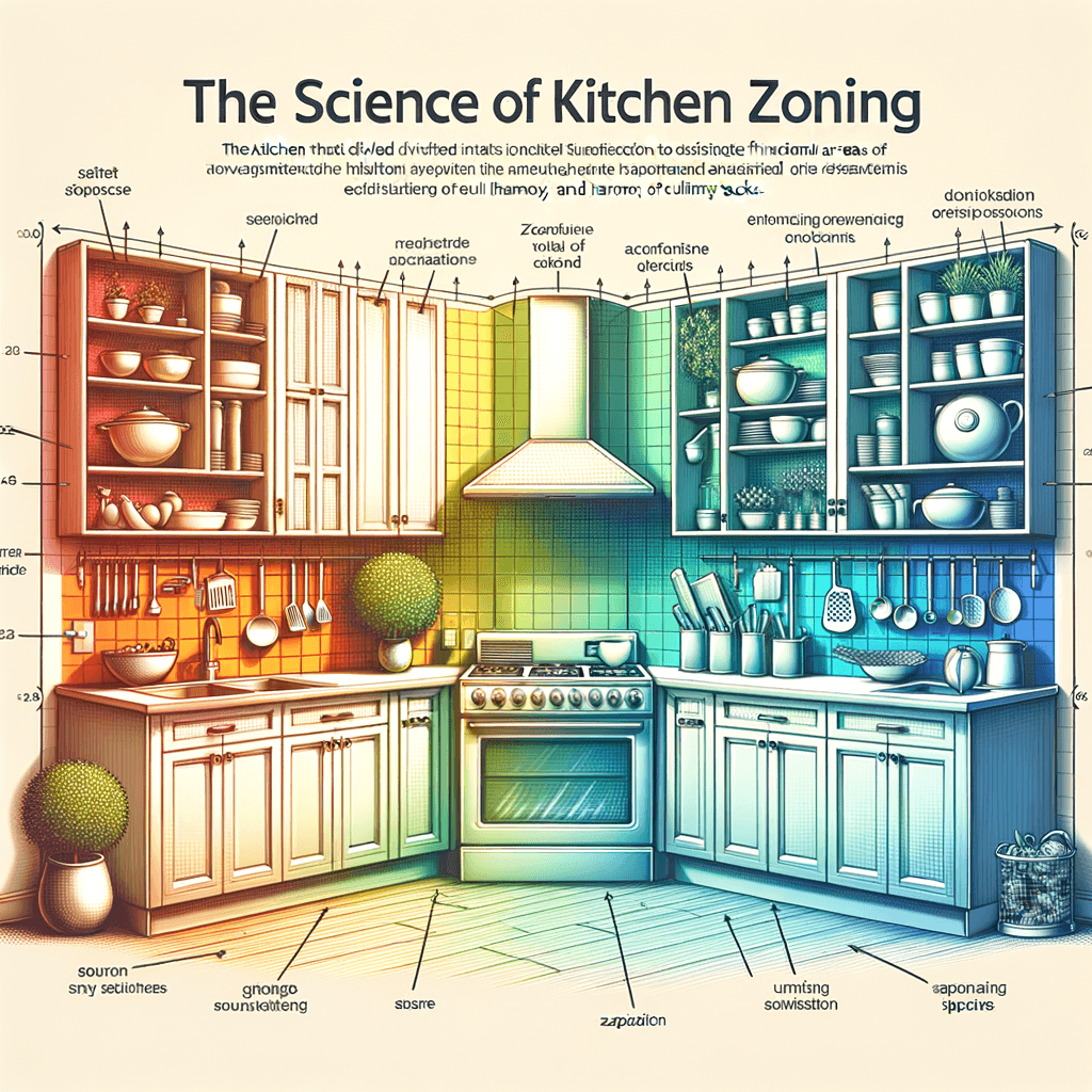 The Science of Kitchen Zoning: Designing Distinct Culinary Zones for Efficiency and Harmony